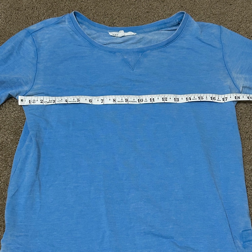 Jane and Delancey Blue Tunic Top, size S - Picture 8 of 12